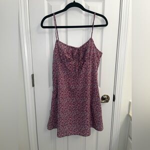 Floral Mini Dress - no tags - fits like a medium